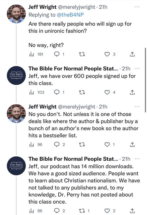 The Bible For Normal People Statement On Inerrancy On Twitter We Hope Psychologists In The