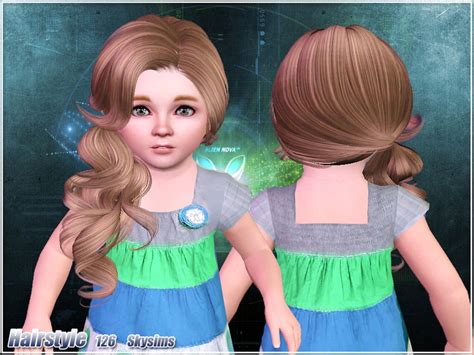 The Sims Resource Skysims Hair Toddler 126