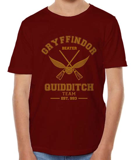 Customize Old Gryffindor Beater Quidditch Team Kid Youth T Shirt T