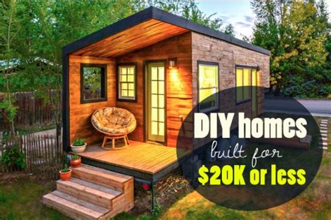 For those who can make it, this is likely going to be the biggest venture in life. 6 Eco-Friendly DIY Homes Built For $20K Or Less!
