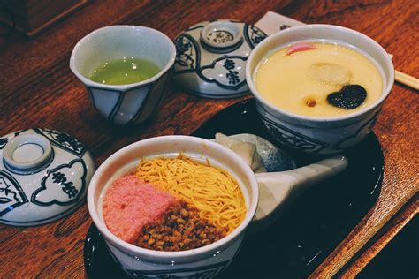 Cover chawanmushi bowls with their lids or, if using ramekins, cover with plastic wrap. Yossou: A 150-Year-Old Chawanmushi Restaurant in Nagasaki, Japan | Will Fly for Food