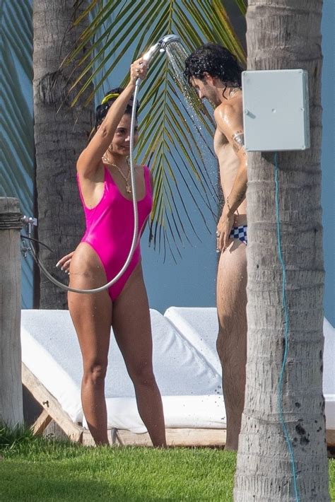 Index Of Wp Content Uploads Photos Vanessa Hudgens In Pink Swimsuit At Sarah Hyland S