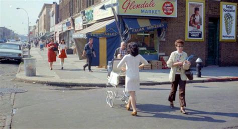 dazzling pictures show queens new york in the 1960s street scenes queens nyc colour photograph