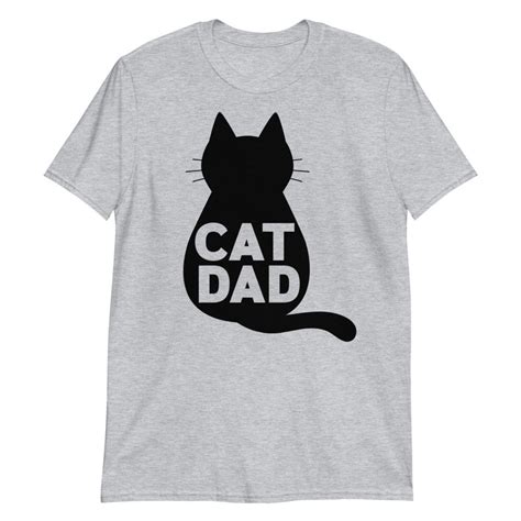 Cat Dad T Shirt Cat Daddy Cat Lover Fathers Day Ts For Etsy