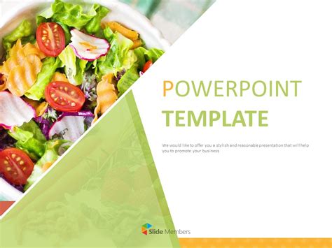Fruits And Vegetables Ppt Template Free Download Cari