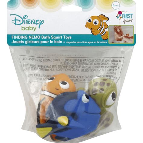 Disney Finding Nemo Bath Toys For Baby The First Years Disney Baby