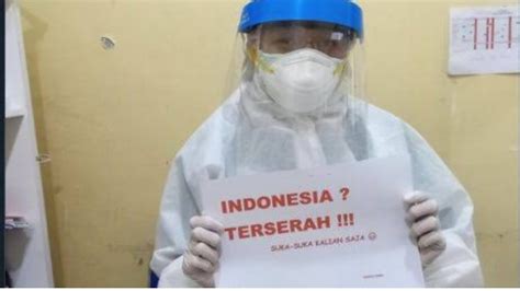Viral Tagar Indonesia Terserah Aksi Tunggal Tim Medis Di Bangil