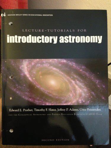 Lecture Tutorials For Introductory Astronomy By Edward E Prather