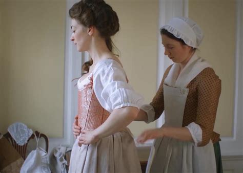 How Women Got Dressed In 18th Century England Video
