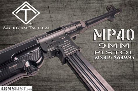 Armslist For Sale Ati Gsg Mp 40 108 9mm 30rd Nib