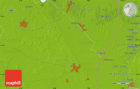 Find information about weather, road conditions, routes with driving directions, places and things to do in your destination. Physical Map of Westerbork