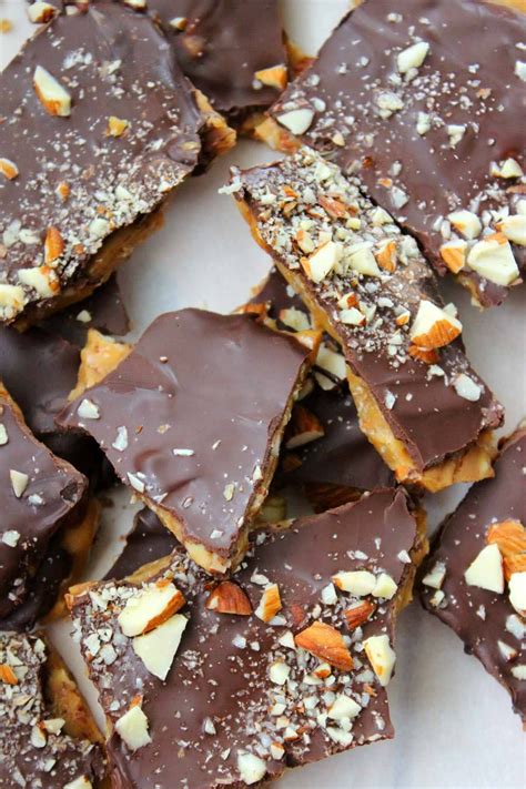 With recipes from dips to casseroles to streusel toppings to desserrts, pretty much everything is better with almonds. Homemade Almond Roca | Recipe | Baking, Christmas baking ...
