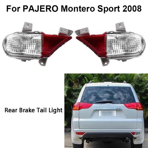1pair Brake Tail Light Rear Fog Lamp Parking Lamp Warning Lights For