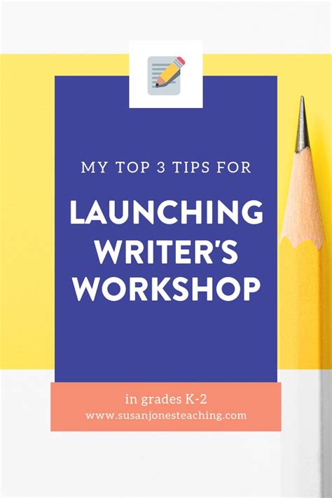 The Top 3 Tips For Launching Writing Workshop Susan Jones Teaching