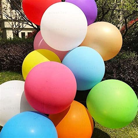 Guasslee Giant Balloons 36 Inch Big Balloons 7 Pack Assorted Color