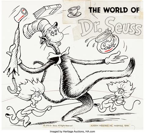 Theodor Seuss Geisel The World Of Dr Seuss Cat In The Hat Lunch