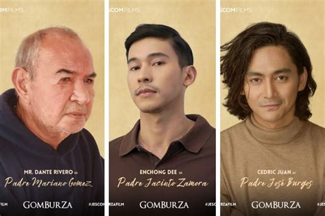 Cast Of Historical Film Gomburza Announced Abs Cbn News