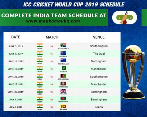 The Exciting Icc Cricket Calendar 2023 A Must See For Cricket Fans