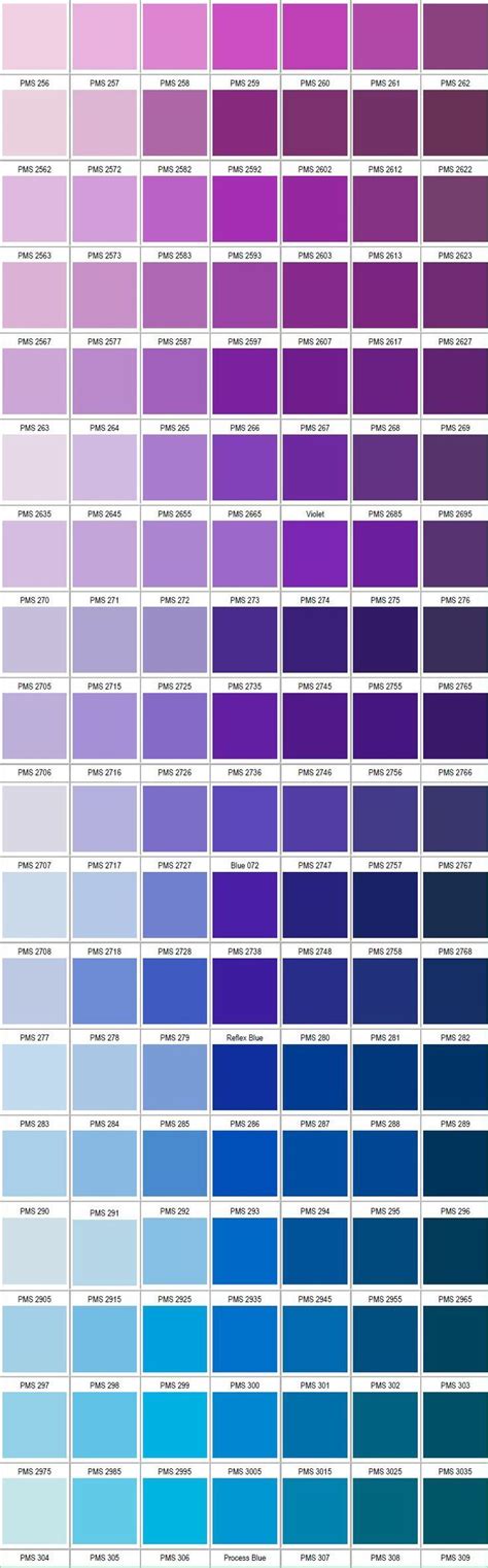 Blue Palette Blue Purple Paint Purple Wall Color Violet Color Scheme