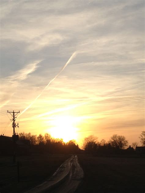 Wallpaper Sunlight Landscape Sunset Sky Field Sunrise Evening