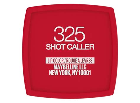 Ripley LABIAL MAYBELLINE SUPERSTAY MATTE INK 325 SHOT CALLER