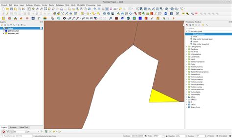 How To Merge Polygons From Two Different Features Without Creating A