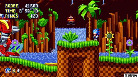 Sonic Mania Green Hill Act 2 Youtube