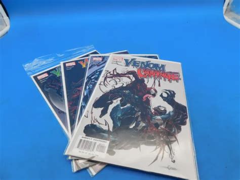 Venom Vs Carnage 1 4 Complete Marvel Miniseries Peter Milligan