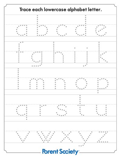 Learn To Write The Alphabet Free Educational Printables