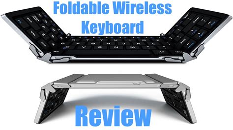 Ec Technology Foldable Bluetooth Ultra Slim Aluminium Wireless Keyboard