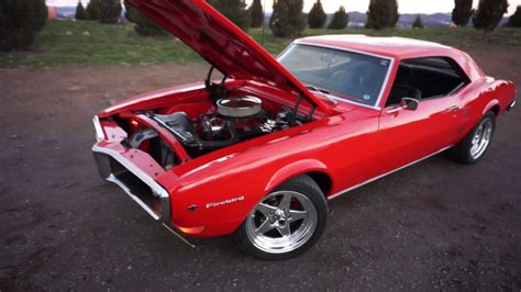 1968 Firebird Pontiac V8 Muscle Car Youtube