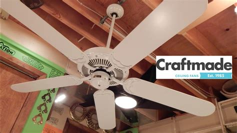 Craftmade Decorative Ceiling Fan Youtube