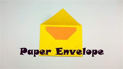 Diy Easy Origami Envelope No Glue Or Scissors How To Make Paper