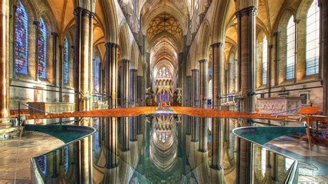 Interior Of A Cathedral Image Abyss