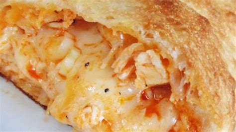 In the most simple terms, it really is just a pizza pocket. Buffalo Chicken Calzone Recipe - Allrecipes.com