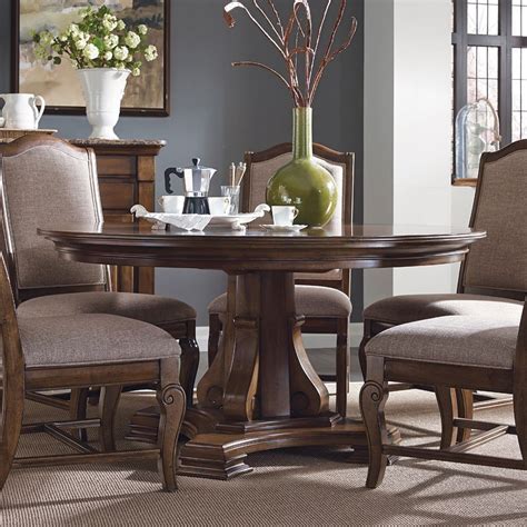 Portolone Stellia 60 Inch Round Dining Room Set By Kincaid Furniture