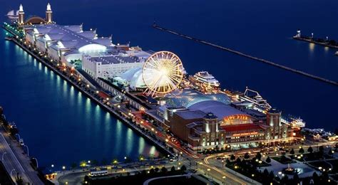 Navy Pier Chicago Illinois Great Lakes Cruises