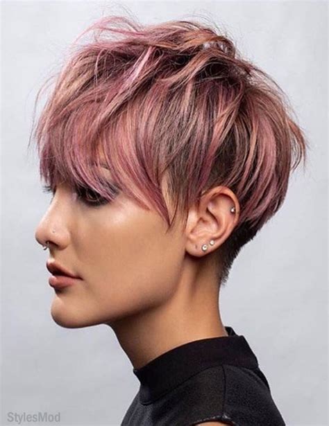 Amazing Ways To Wear The Pink Short Haircuts In 2018 Stylesmod