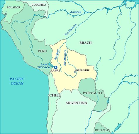 929x1143 / 143 kb ir al mapa. Mapa de Bolivia - Geografia moderna