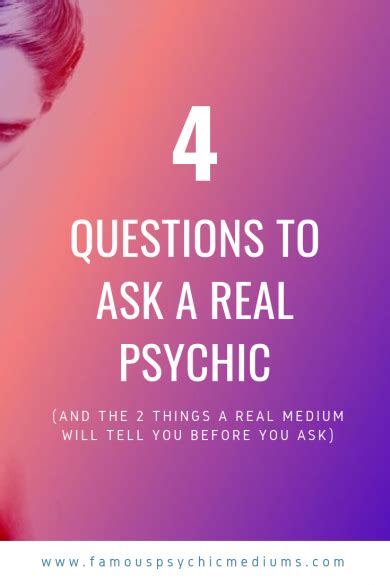 7 Questions To Ask A Psychic Psychic Readings Questions Psychic