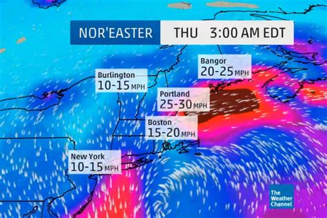 Noreaster Brings Localized Floods Power Outages To New England Nbc News