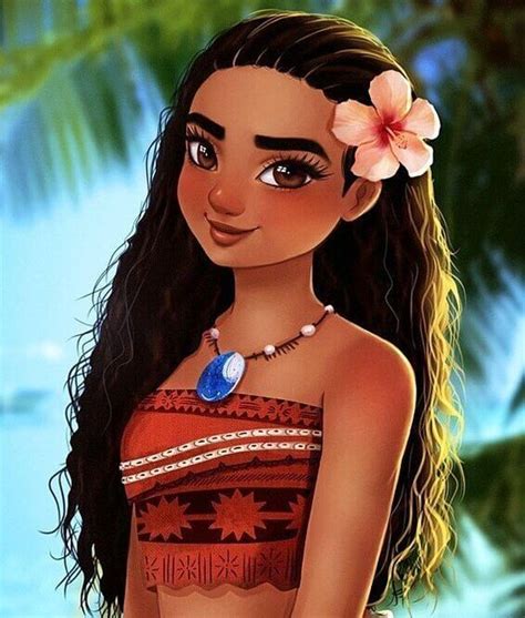 Pin By Llitastar On Princesa Moana Disney Anime Style Disney