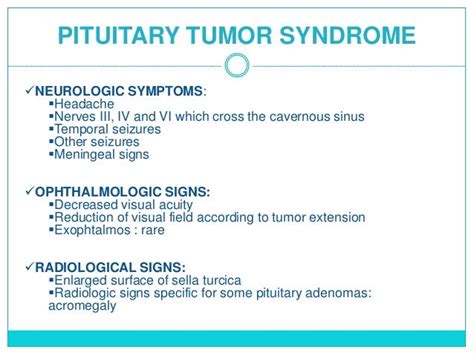 Pituitary Tumor And Acromegaly