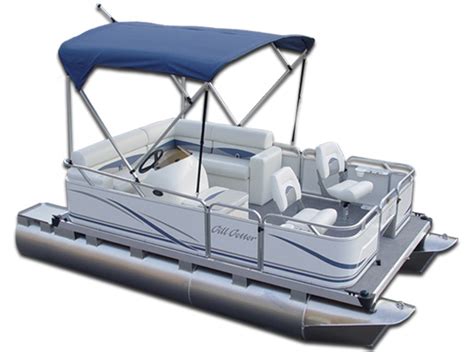 Research Gillgetter Pontoons 715 Sport Deluxe Pontoon Boat On