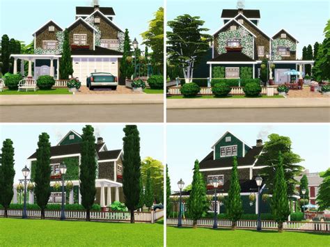 Simply Suburban The Sims 4 Speed Build Youtube