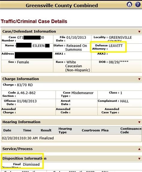 It is important to find out what the judge would likely do because not all judges use this option. GREENSVILLE - RECKLESS DRIVING DISMISSED