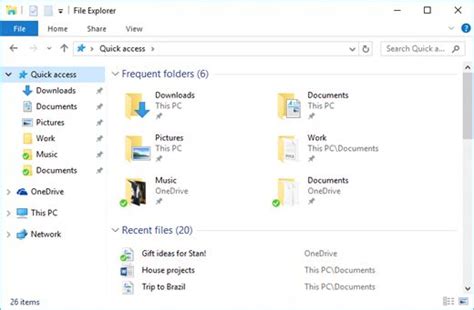 Whats Changed In File Explorer Windows Help Windows 10 Network