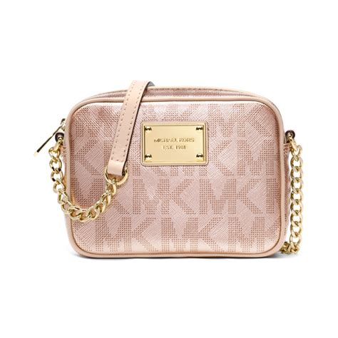 Metallic Crossbody Bag Rose Gold Iucn Water