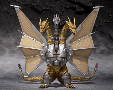 Godzilla, mothra and king ghidorah: S.H. Monsterarts Mecha King Ghidorah Revealed - DASH ...
