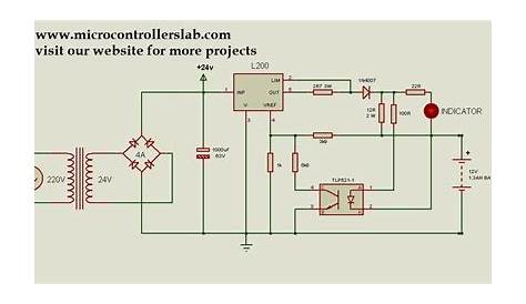 5 volt mobile charger circuit diagram